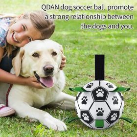 Dog Toys for Small Medium Puppy, Soccer Ball for Dogs with Straps, Dog Herding Balls, Birthday Toy Gifts, (Black , 6 Inch) Dog Toys for Small Medium Puppy, Soccer Ball for Dogs with Straps, Dog Herding Balls, Birthday Toy Gifts, (Black , 6 Inch)